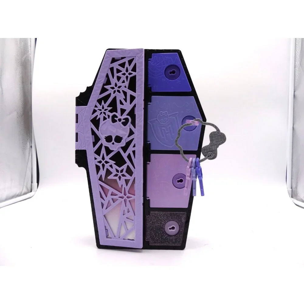 Monster High Skullimate Secrets‎ Storage Locker 2022 Clawdeen With 4 KEYS